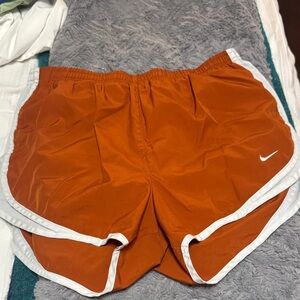 Nike Burnt Orange Running Shorts